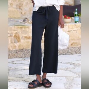 Black Frank + Eileen “Catherine” Cropped Sweatpants